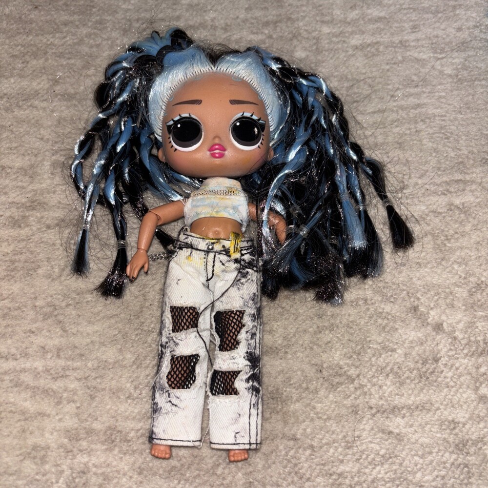 LOL Surprise! Tweens Fashion Doll Freshest + Top & Pants, Blue & Black